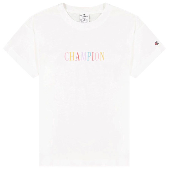 Champion Γυναικεία κοντομάνικη μπλούζα Crewneck Croptop Champion Γυναικεία κοντομάνικη μπλούζα Crewneck Croptop